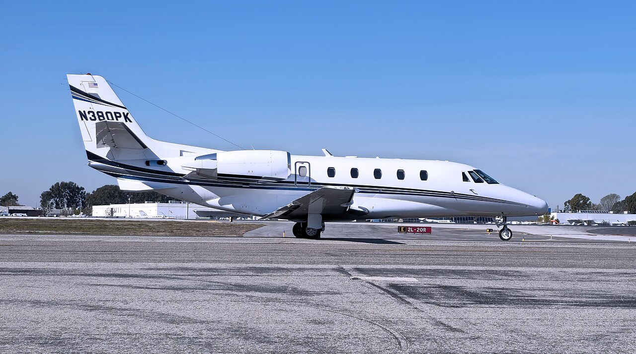 Citation Excel private jet
